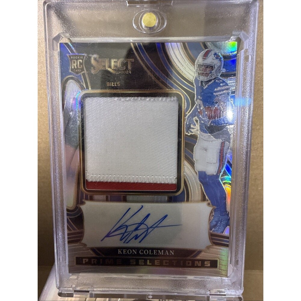 2024 Select Keon Coleman 65/99 Auto RPA Patch RC Bills #PSPS-KCN🔥